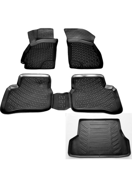 Hyundai Admire 3D Havuzlu Paspas+Bagaj Havuzu 2003-2005 Arası-Friemats Marka