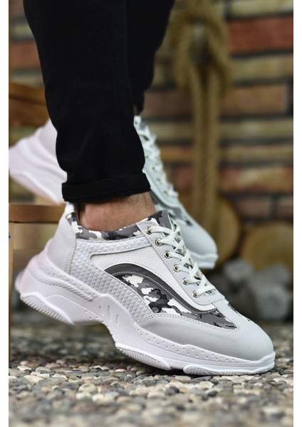Beyaz Erkek Sneaker 0012157