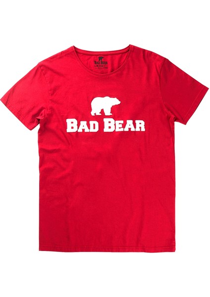 BAD BEAR TEE BEYAZ Erkek T-Shirt 19.01.07.002-C54