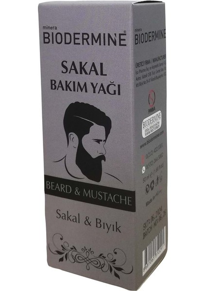 Sakal & Bıyık Bakım Yağı 50 ml