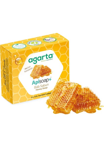 Agarta Doğal El Yapımı Ballı Sabun 100 gr X3 Adet fiyatları