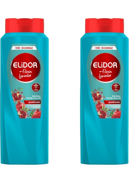 By Elvin Levinler Şampuan Nar Çekirdeği Yağı C Vitamini 650ML 2'li