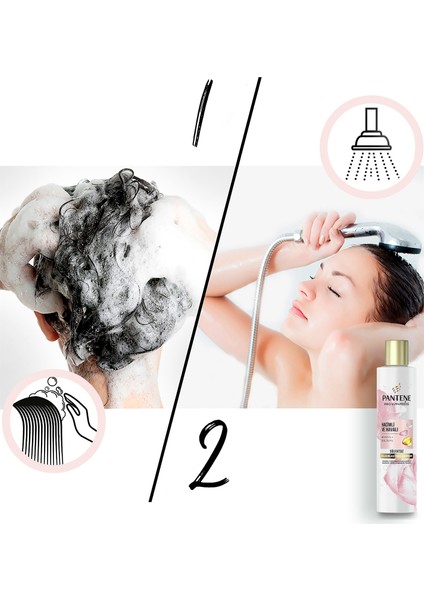 Sülfatsız Hacim Veren Dolgunlaştırıcı Şampuan, Biotin ve Gül Suyu 225 Ml