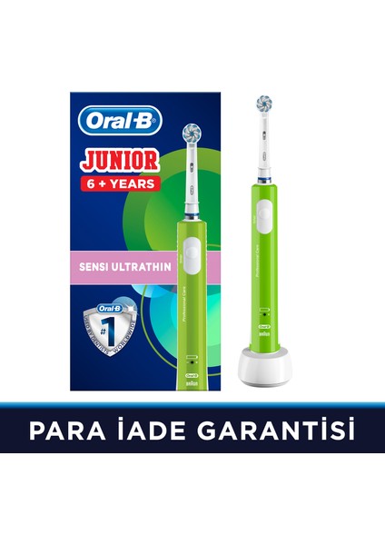 Junior Çocuklar İçin Şarj Edilebilir Diş Fırçası (6+ Yaş)