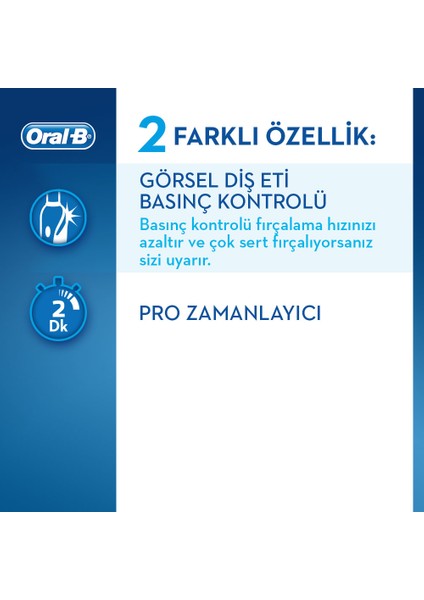 Pro 2000  Şarj Edilebilir Diş Fırçası