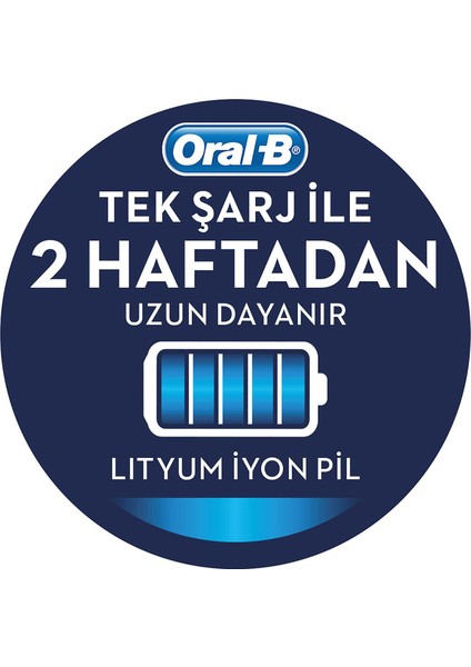 Smart 4000 Şarj Edilebilir Diş Fırçası Cross Action Siyah