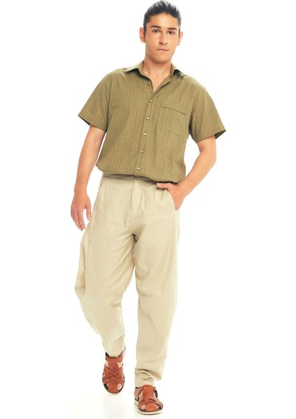Beli Lastikli Rahat Koton Pantolon