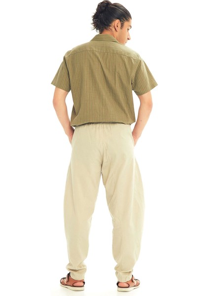Beli Lastikli Rahat Koton Pantolon