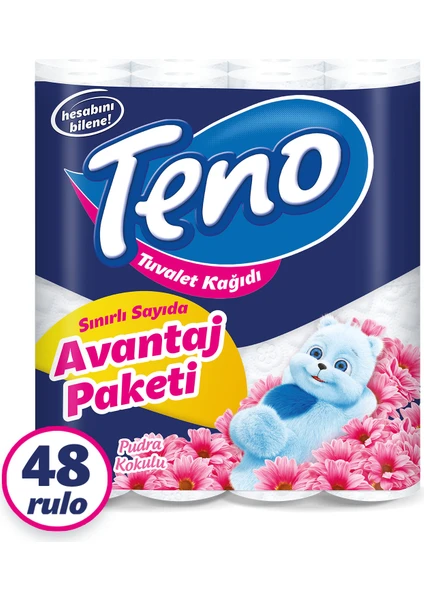 Avantaj Paket Parfümlü Tuvalet Kağıdı 48 Rulo (16 Rulo x 3 Paket)