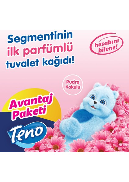 Avantaj Paket Parfümlü Tuvalet Kağıdı 48 Rulo (16 Rulo x 3 Paket)