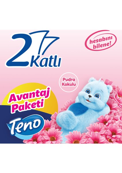 Avantaj Paket Parfümlü Tuvalet Kağıdı 48 Rulo (16 Rulo x 3 Paket)