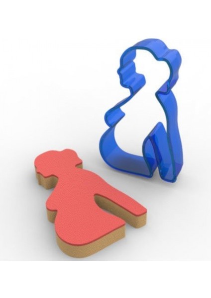 Hamile Bayan Polikarbon Kurabiye Kalıbı