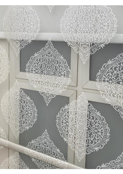 Çift Mekanizmalı Boncuklu Tül Stor Perde - 3553 fırsatları