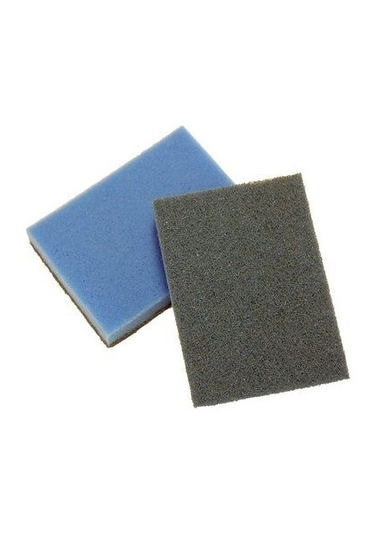 Scotch Brite 400 Mavi Orta Hassas Süngerli Ovma Pedi 4'lü x 8 Paket