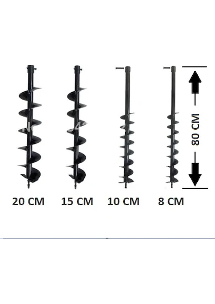 Toprak Burgu Ucu 15 cm