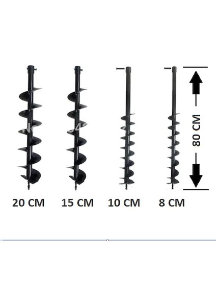 Toprak Burgu Ucu 20 cm