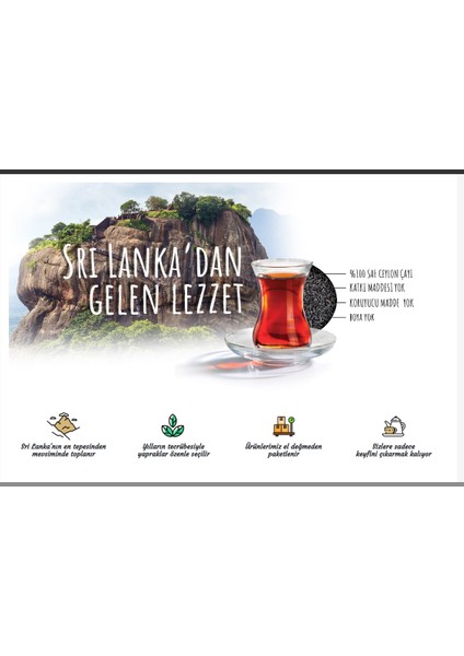 800 gr Çay 3'lü