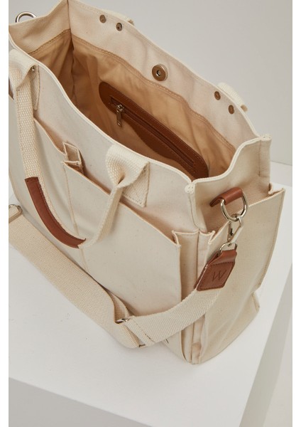 Kanvas Everyday Bag Off White fiyatları