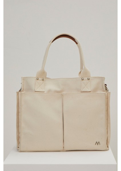 Kanvas Everyday Bag Off White fırsatları