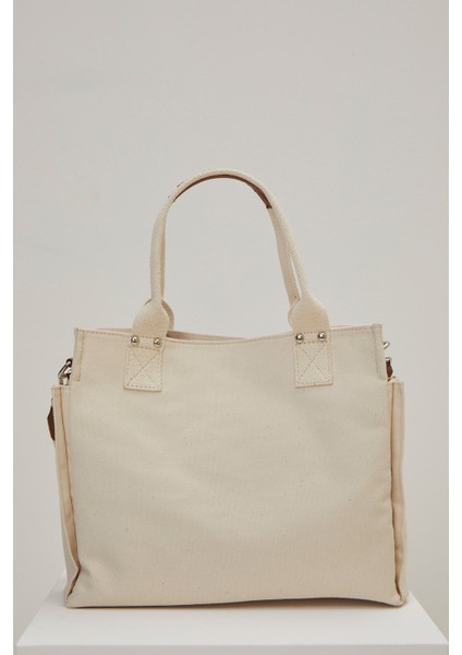 Kanvas Everyday Bag Off White indirimleri