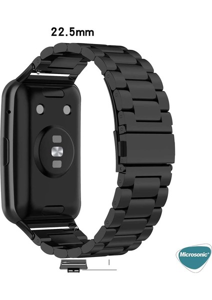 Huawei Watch Fit Metal Stainless Steel Kordon Gümüş modelleri