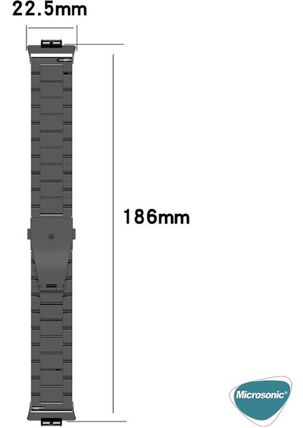 Huawei Watch Fit Metal Stainless Steel Kordon Gümüş fırsatları