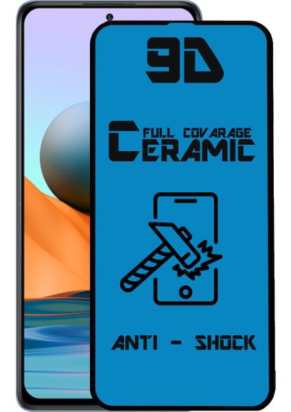Xiaomi Redmi Note 10 Pro Tam Kaplayan Seramik Nano Esnek Ekran Koruyucu