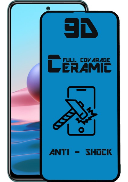 Xiaomi Redmi Note 10 Tam Kaplayan Seramik Nano Esnek Ekran Koruyucu