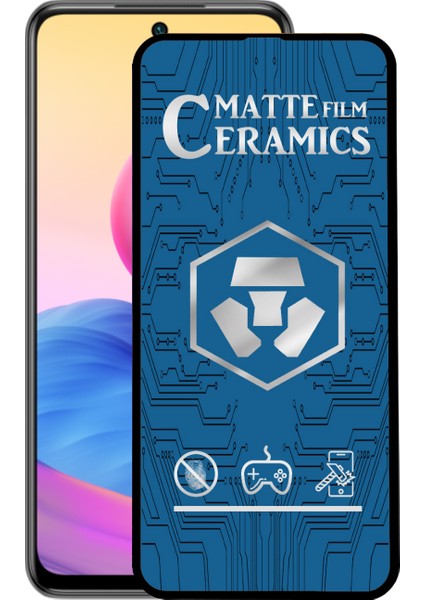 Xiaomi Redmi Note 10 5g Tam Kaplayan Mat Seramik Nano Esnek Ekran Koruyucu