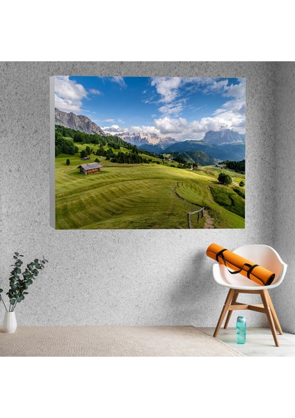 Kırsal Temalı Dekoratif Kanvas Tablo