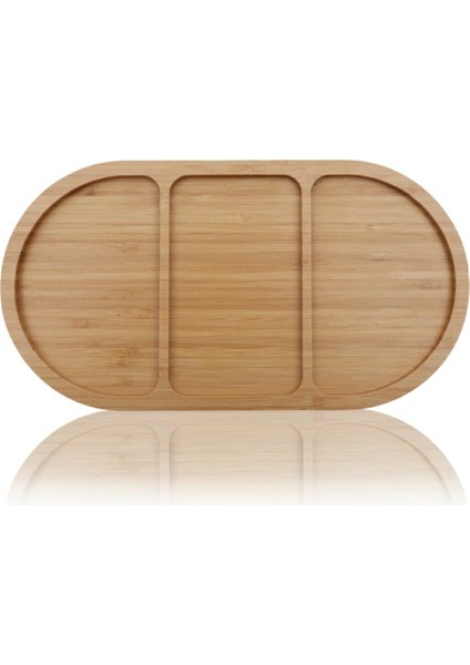 Bambu Sunum Tabağı 25 x 10 cm. VD7186