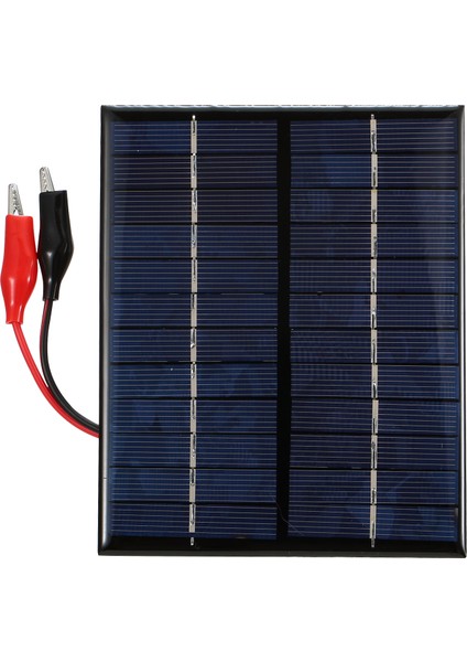 2 W 12 V Güneş Paneli Klipler ile Polikristal Silikon (Yurt Dışından)