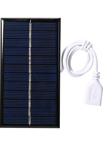 1W 6V USB ile Küçük Güneş Paneli Seti (Yurt Dışından)