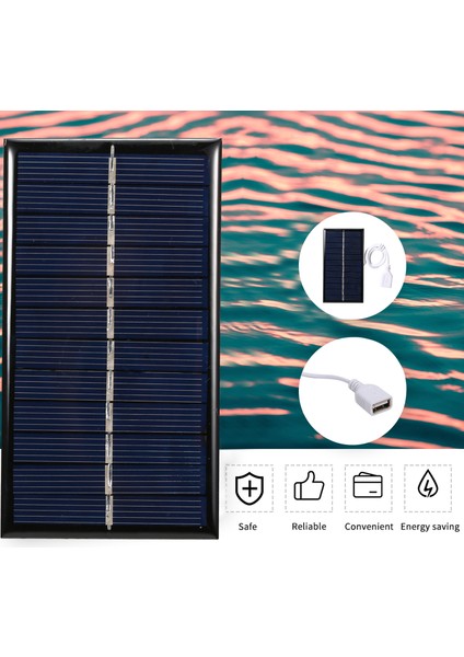 1W 6V USB ile Küçük Güneş Paneli Seti (Yurt Dışından) fırsatları