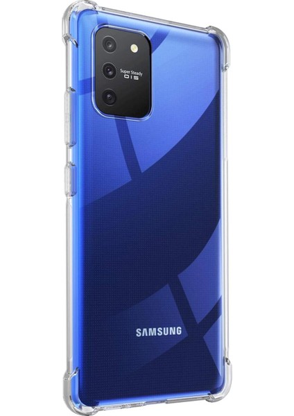 Samsung Galaxy A91 Kılıf Shock Absorbing Şeffaf fiyatları