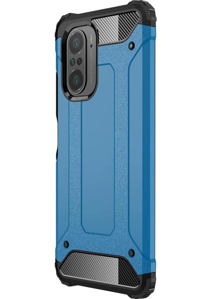 Xiaomi Mi 11I Kılıf Rugged Armor Mavi