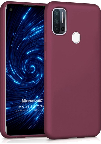 Matte Silicone Reeder P13 Blue Max Pro Kılıf Mor