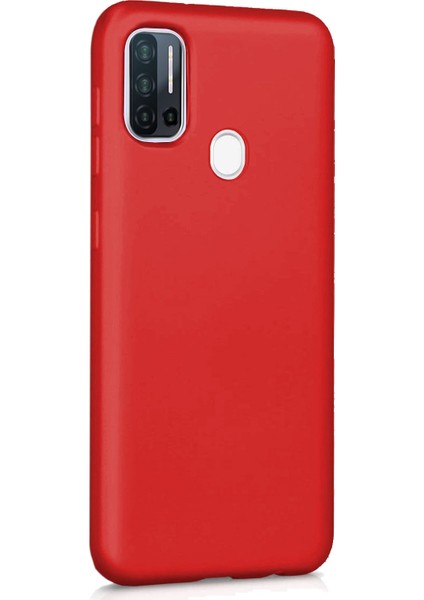 Matte Silicone Reeder P13 Blue Max Pro Kılıf Kırmızı