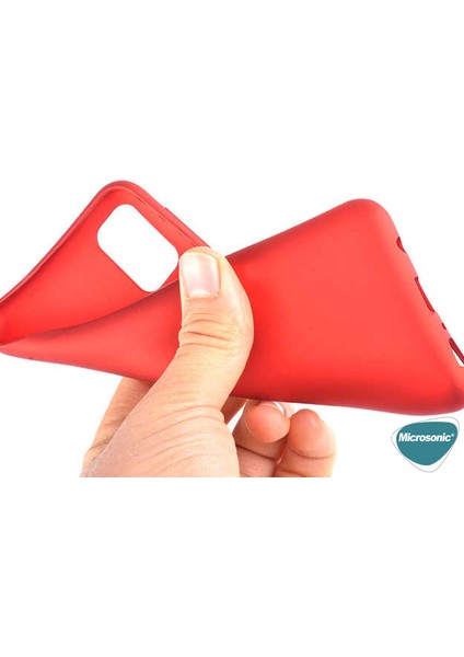 Matte Silicone Reeder P13 Blue Max Pro Kılıf Kırmızı