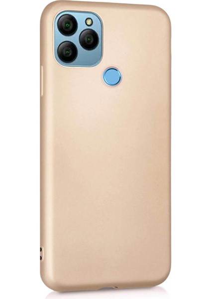 Matte Silicone General Mobile Gm 21 Kılıf Gold