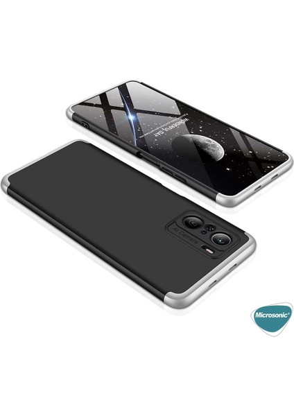 Xiaomi Redmi K40 Kılıf Double Dip 360 Protective Siyah Kırmızı
