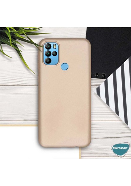 Matte Silicone General Mobile Gm 21 Pro Kılıf Rose Gold fırsatları