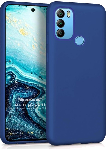 Matte Silicone General Mobile Gm 21 Plus Kılıf Lacivert fiyatları