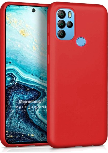Matte Silicone General Mobile Gm 21 Pro Kılıf Kırmızı fiyatları
