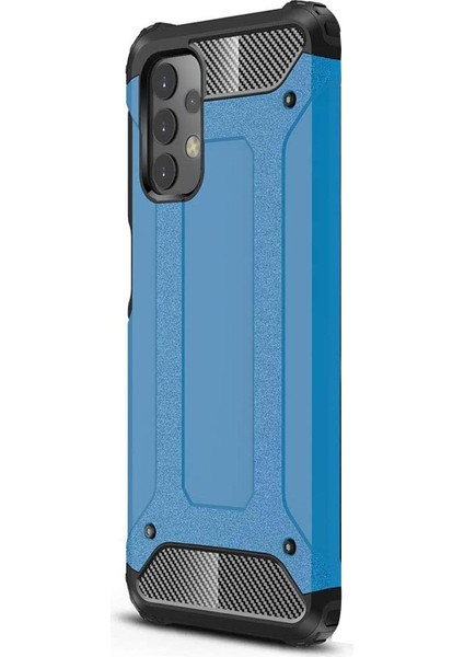 Samsung Galaxy A32 4g Kılıf Rugged Armor Mavi