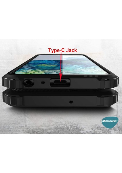 Samsung Galaxy A32 4g Kılıf Rugged Armor Mavi