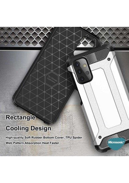 Samsung Galaxy A32 4g Kılıf Rugged Armor Mavi