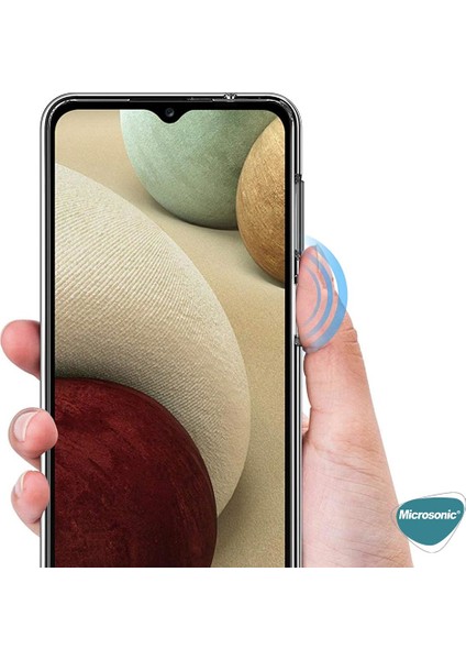 Samsung Galaxy M12 Kılıf Transparent Soft Beyaz