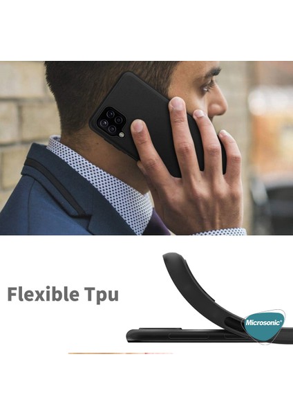 Matte Silicone Samsung Galaxy M12 Kılıf Kırmızı