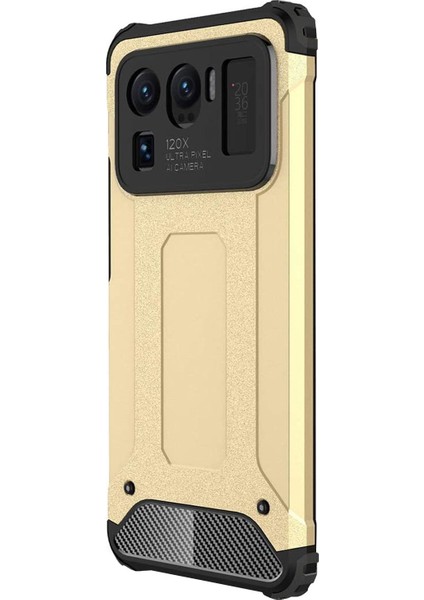 Xiaomi Mi 11 Ultra Kılıf Rugged Armor Gold fiyatları
